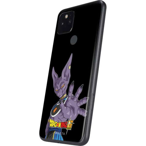 Dragon Ball Super Beerus Portrait Google Pixel 5 Skin